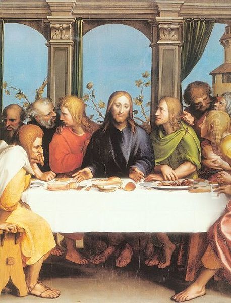 Last Supper Oil Painting by Hans Holbein the Younger