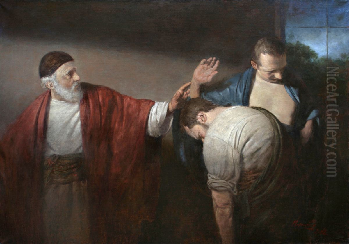 Parable of the Two Sons Oil Painting by Andrei Mironov