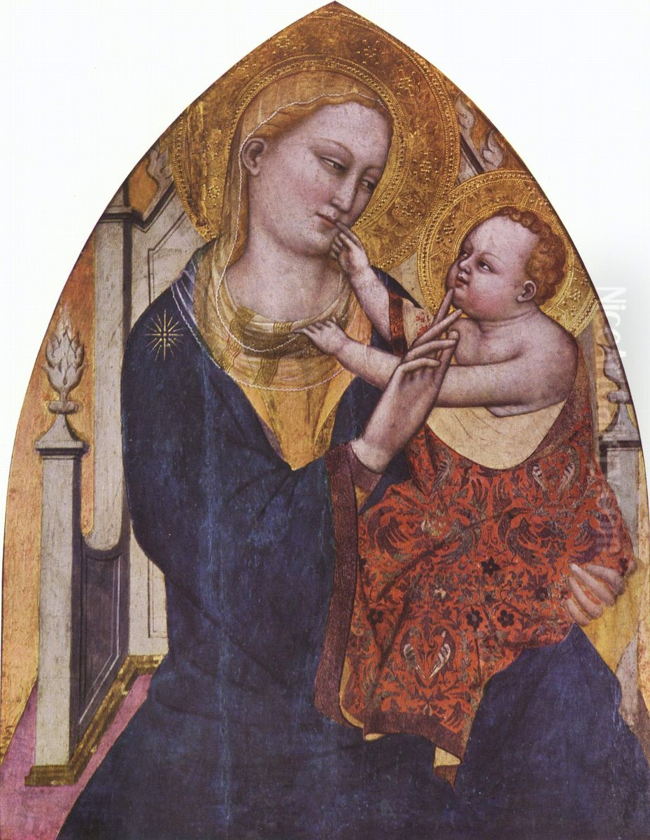 Madonna and Child Oil Painting by unknown