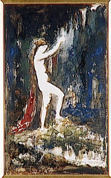 Diane au bain Oil Painting by Gustave Moreau