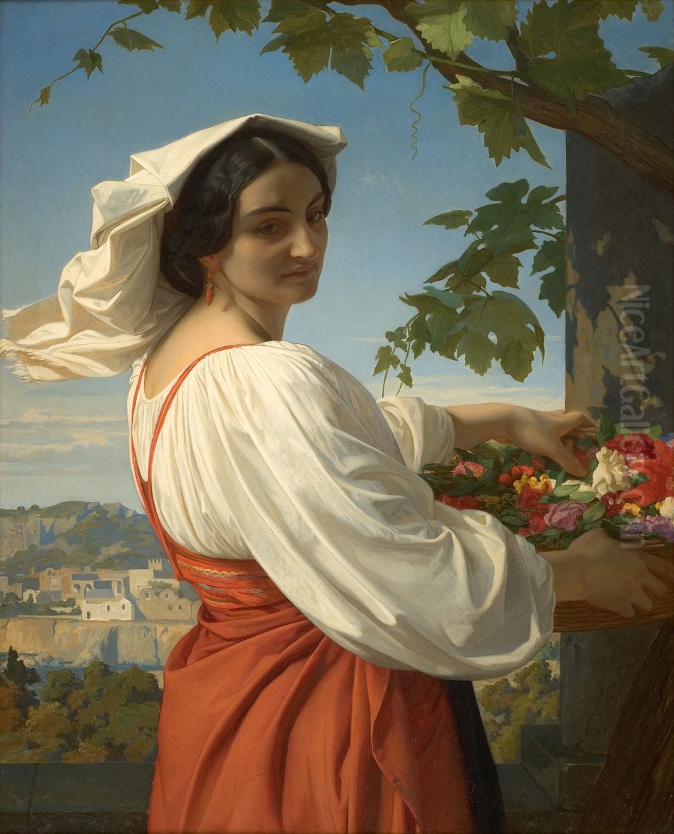 La chiarrucia Oil Painting by Alexandre Cabanel