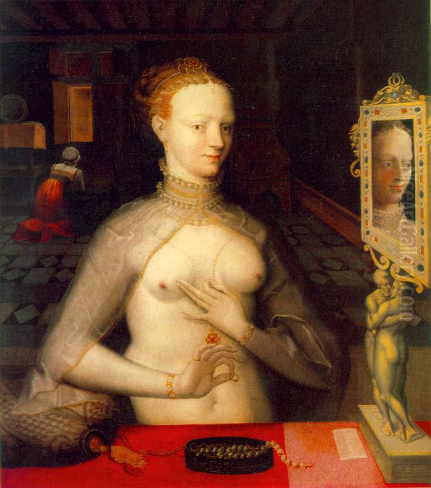 Portrait of Diane de Poitiers Oil Painting by unknown