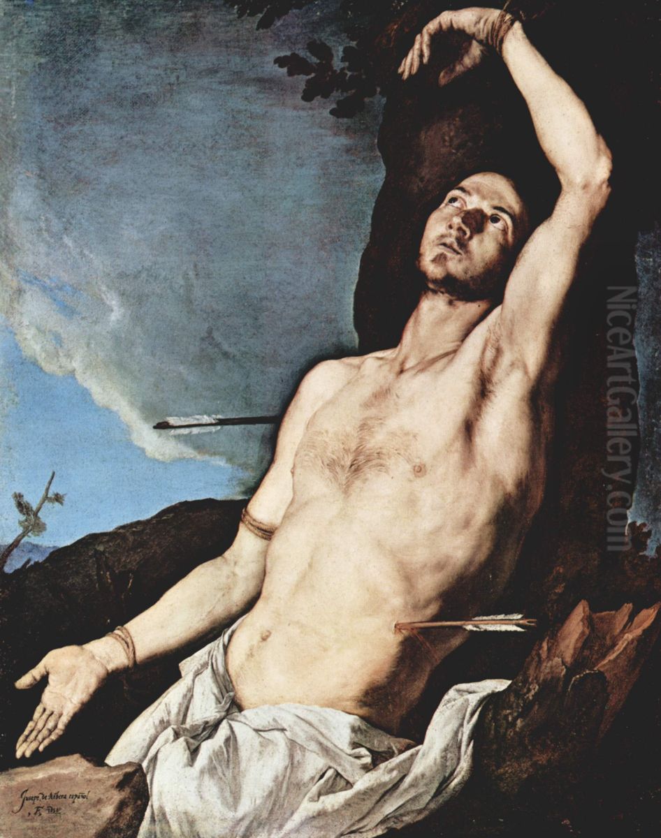 Saint Sebastian (Ribera, Naples) Oil Painting by Jusepe de Ribera