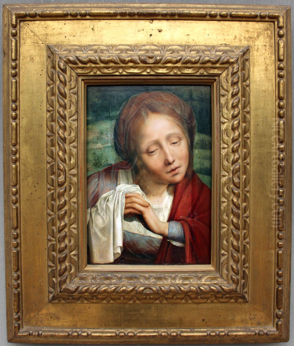 Penitent Magdalene Oil Painting by Quinten Metsys