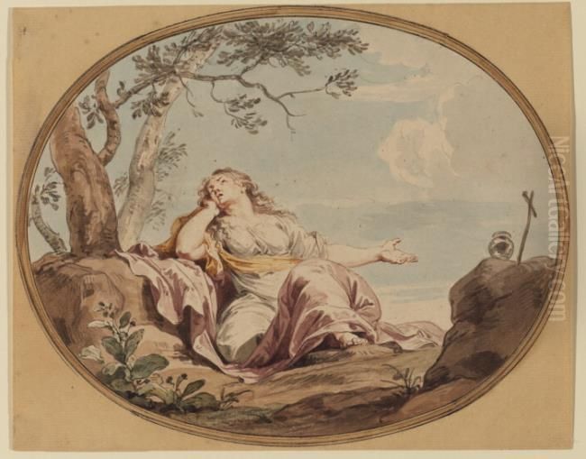 Saint Mary Magdalene Oil Painting by (studio of) Rubens, Peter Paul