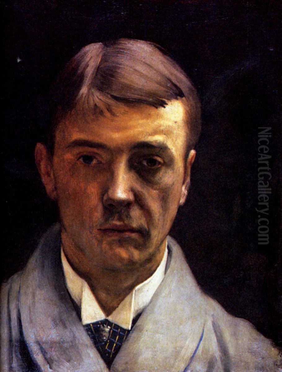 My portrait Oil Painting by Felix Vallotton