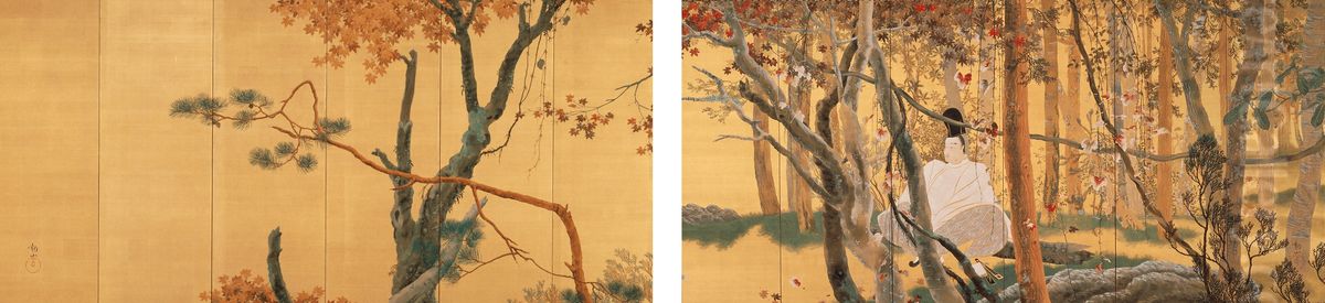 xiao cang shan Oil Painting by Kanzan Shimomura