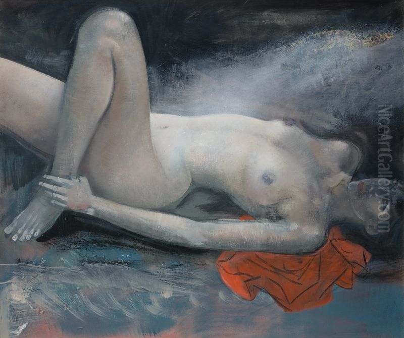 Rest Oil Painting by Jiri Kovarik