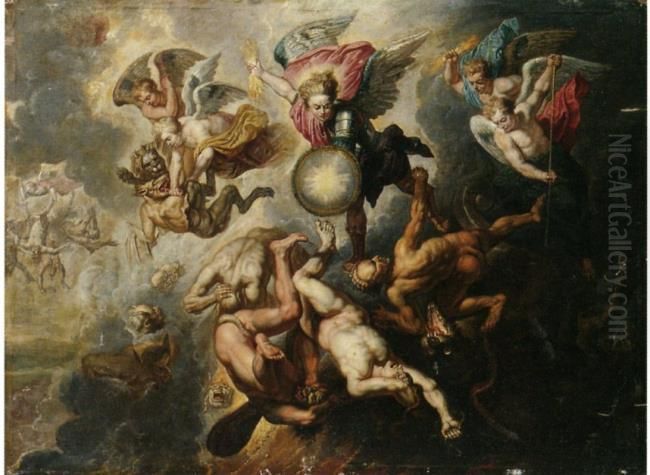 7-9 Oil Painting by (studio of) Rubens, Peter Paul