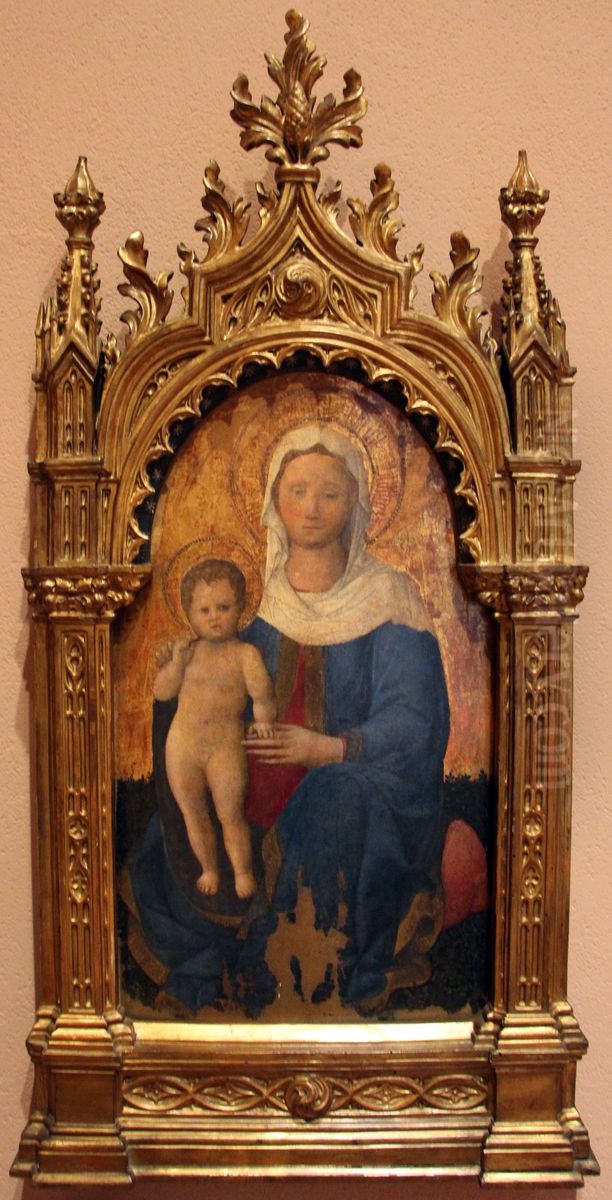 Madonna dell'umilta Oil Painting by Jacopo Bellini