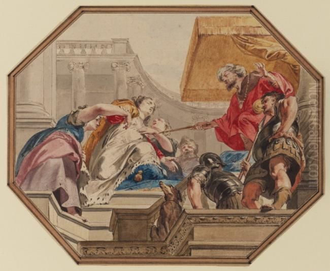 2) Oil Painting by (studio of) Rubens, Peter Paul