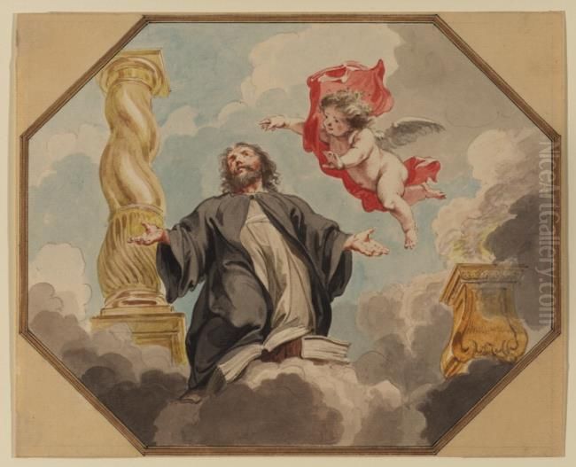 Saint Basil Oil Painting by (studio of) Rubens, Peter Paul