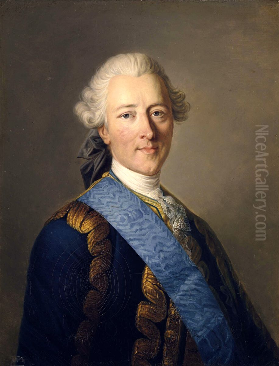 Portrait of Charles Juste de Beauvau (1720-1793) Oil Painting by Elise Bruyere