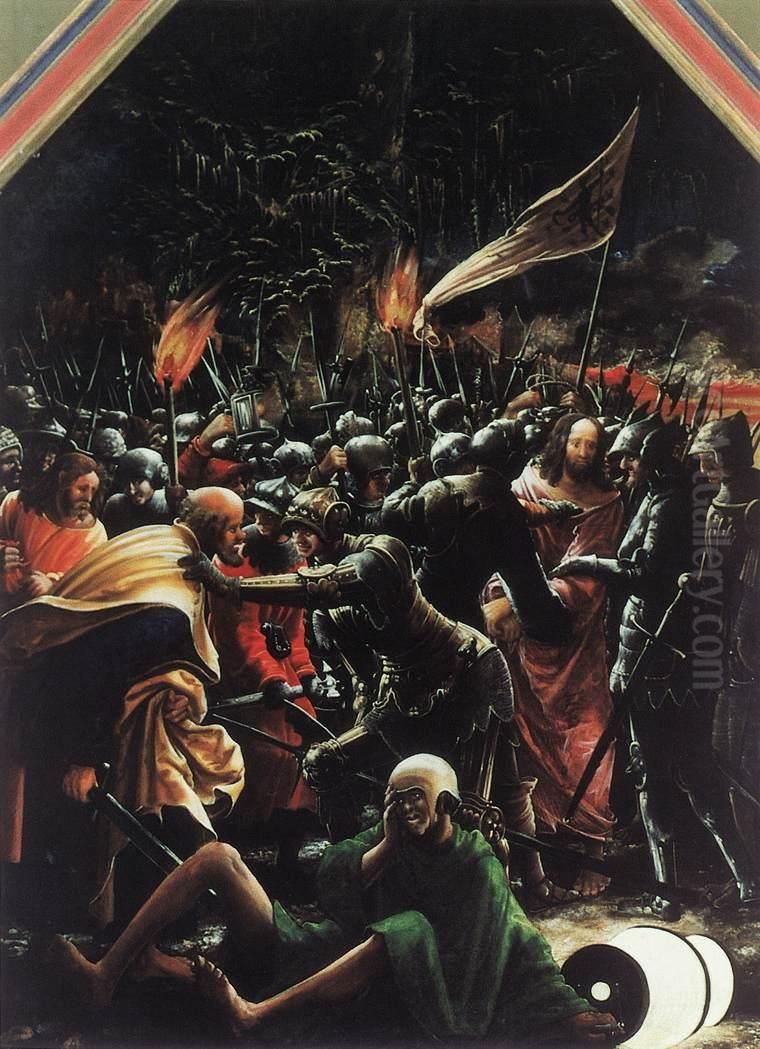 Arrest of Christ Oil Painting by Albrecht Altdorfer