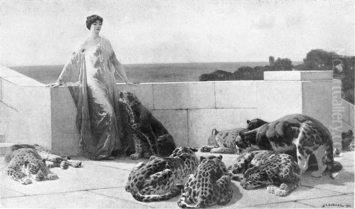 The Enchantress Oil Painting by John Charles Dollman