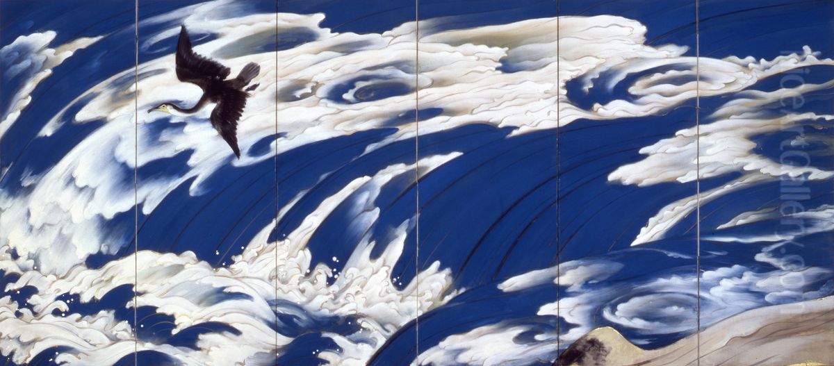 Naruto Oil Painting by Kawabata Ryushi