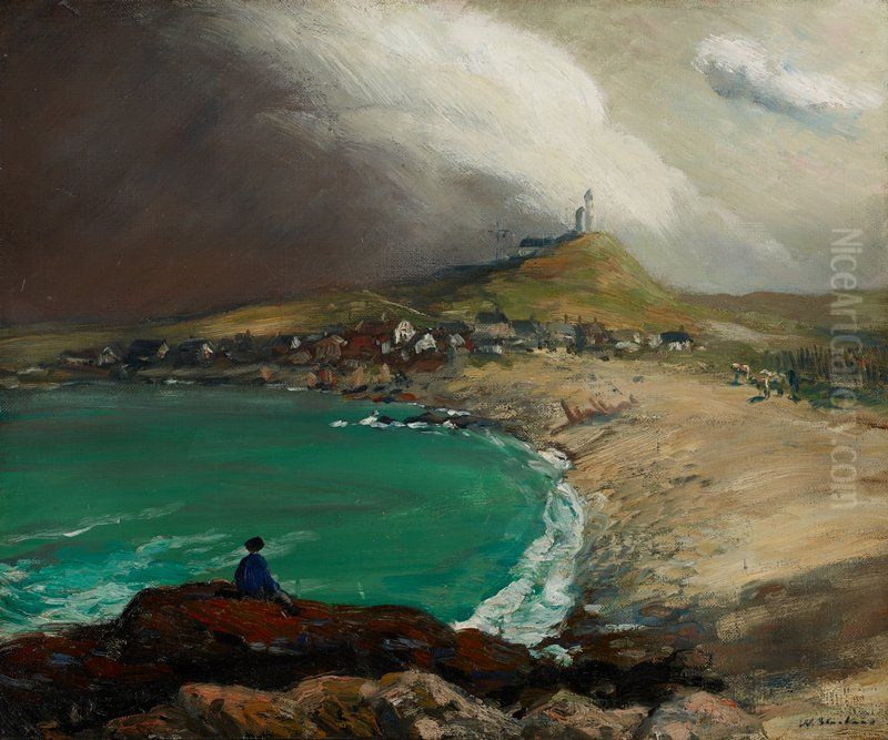 Cap Noir - St. Pierre Oil Painting by William James Glackens