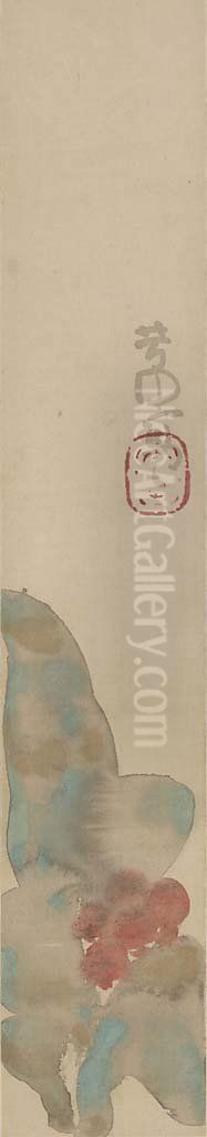 Flowers Oil Painting by Nakamura Hochu