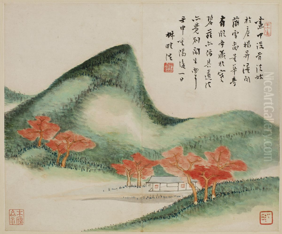 Landscape Oil Painting by Wang Xuehao