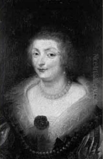 Portrait of a Lady, circa 1800 Oil Painting by (studio of) Rubens, Peter Paul