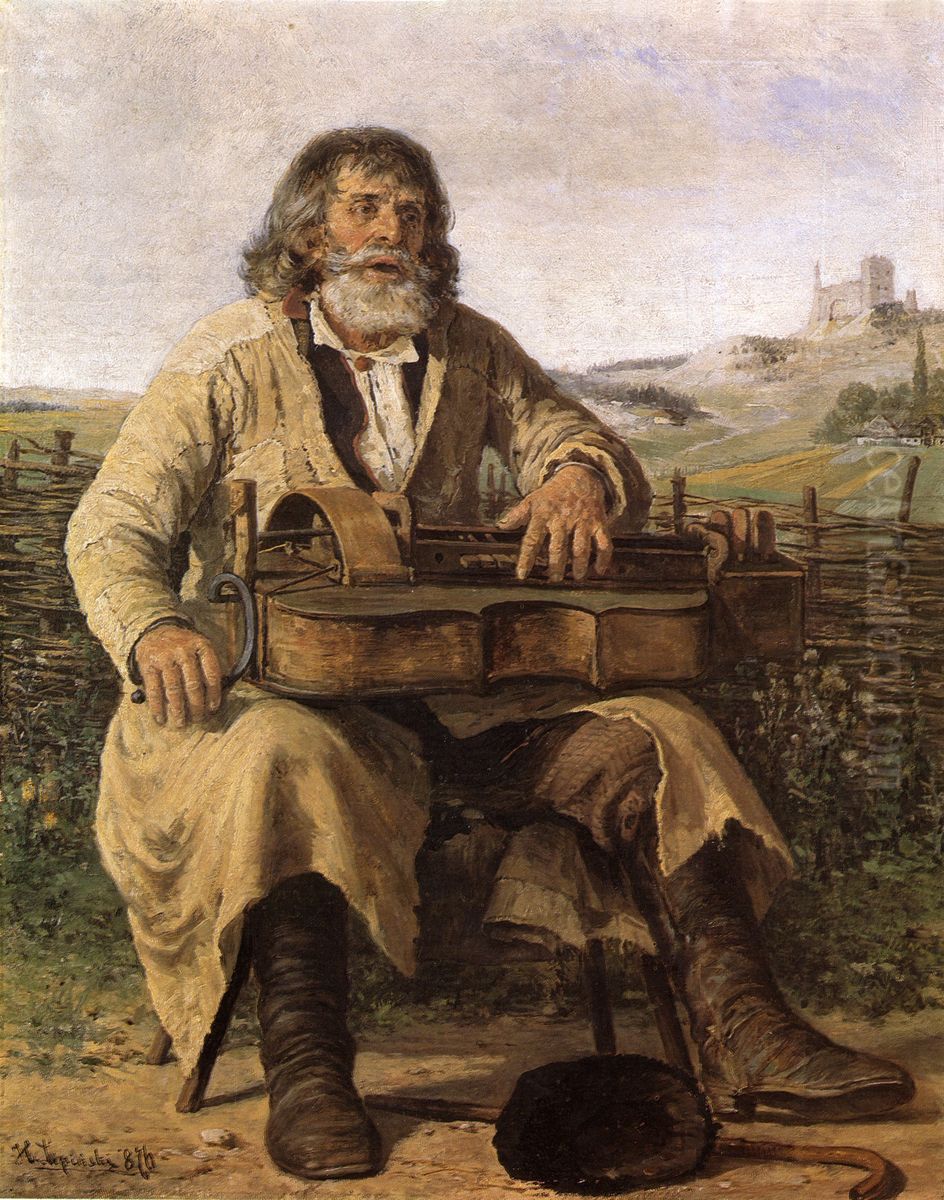 Lirnyk Oil Painting by Hipolit Lipinski