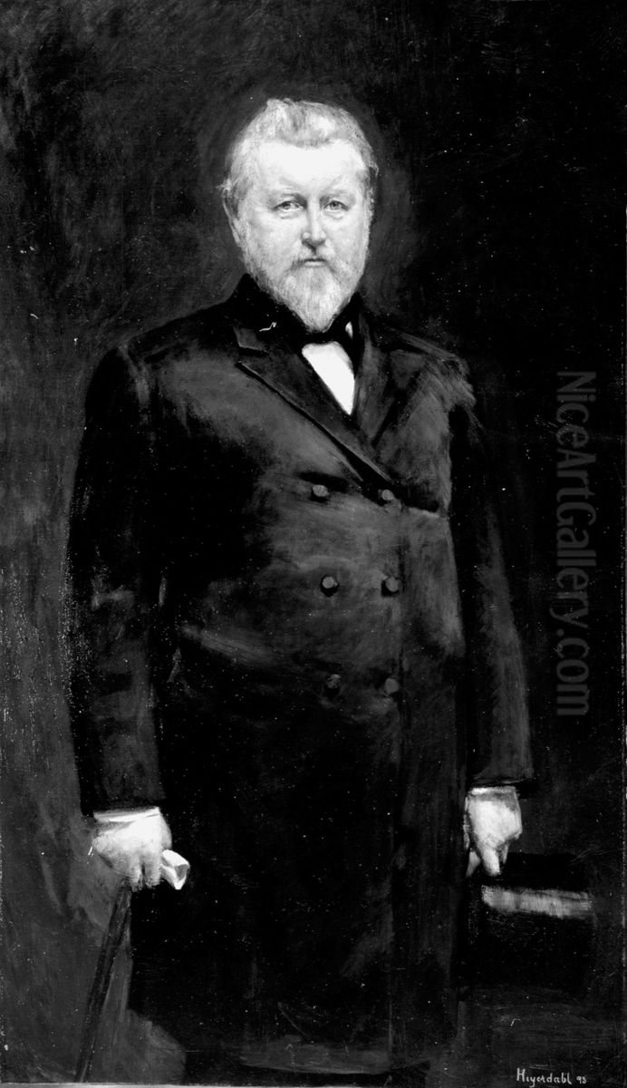 Johannes Steen Oil Painting by Hans Heyerdahl