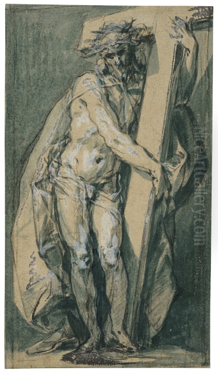 Smartomannen Oil Painting by Abraham Bloemaert