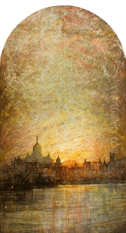 Hartford (Government) Oil Painting by William Gedney Bunce