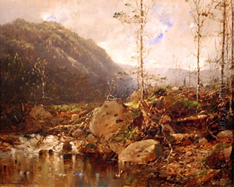 Landscape Oil Painting by William Louis Sonntag, Sr.