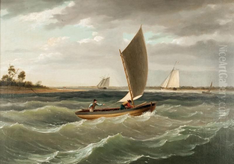 Make'er Fast Oil Painting by Thomas Birch