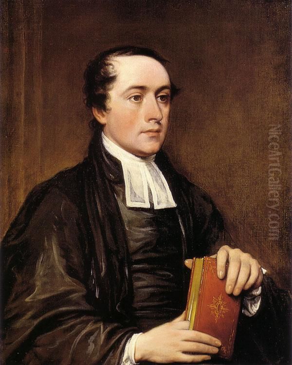 The Rev. Jonathan Mayhew Wainwright Oil Painting by John Trumbull