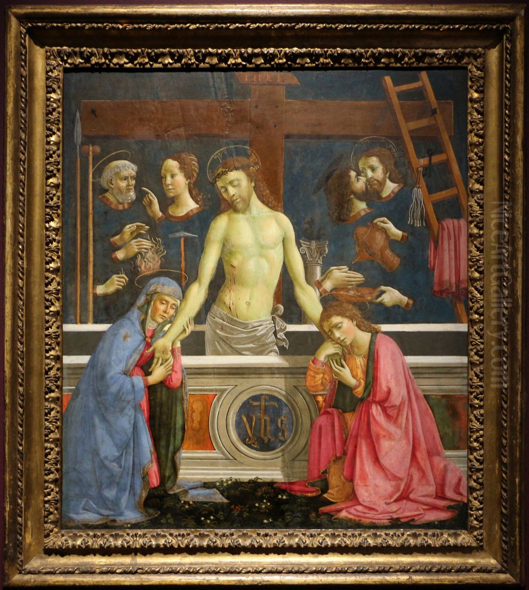 uomo dei dolori Oil Painting by Ghirlandaio Domenico