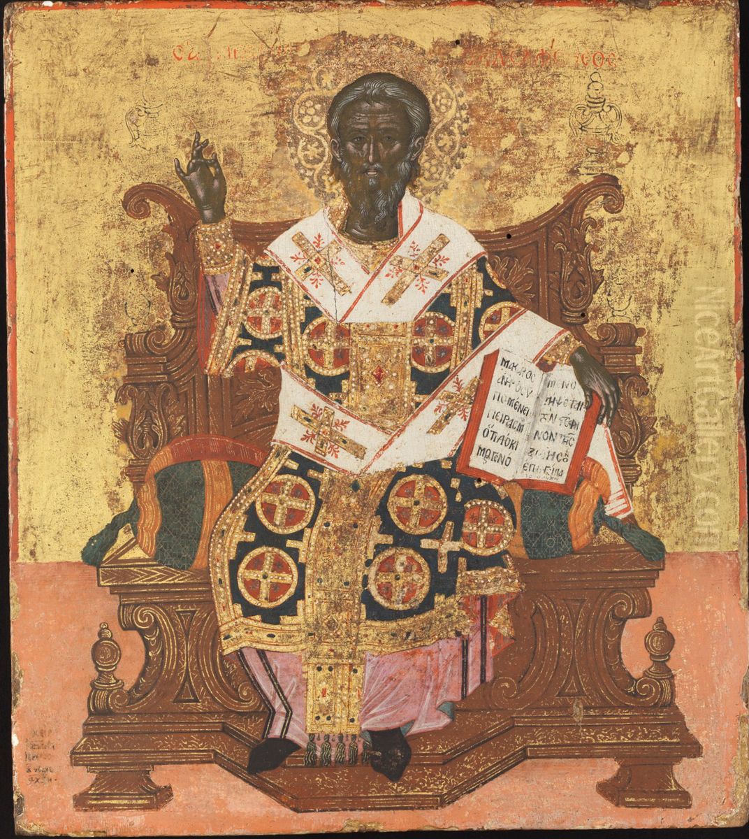 Saint James Oil Painting by Emmanuel Tzanes