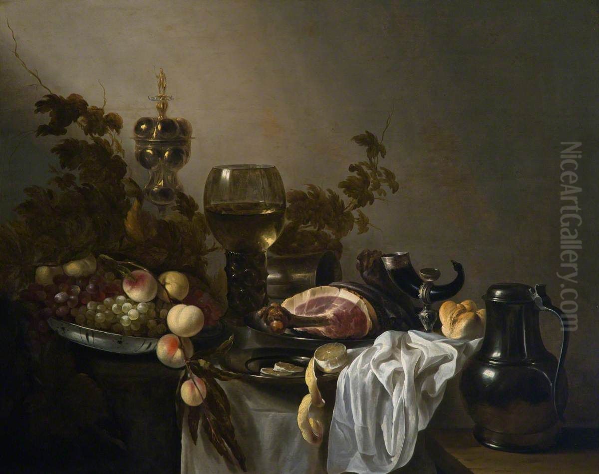 Still Life Oil Painting by Pieter Claesz