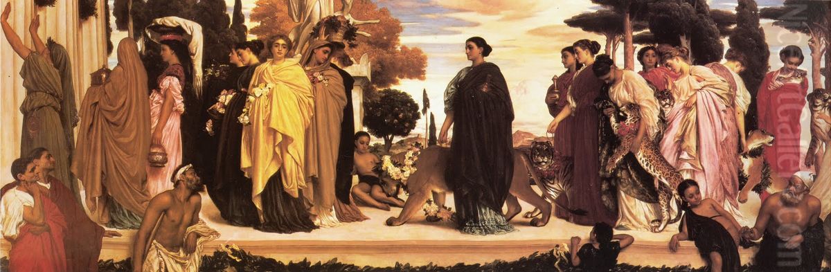 La Sposa di Siracusa Oil Painting by Lord Frederick Leighton