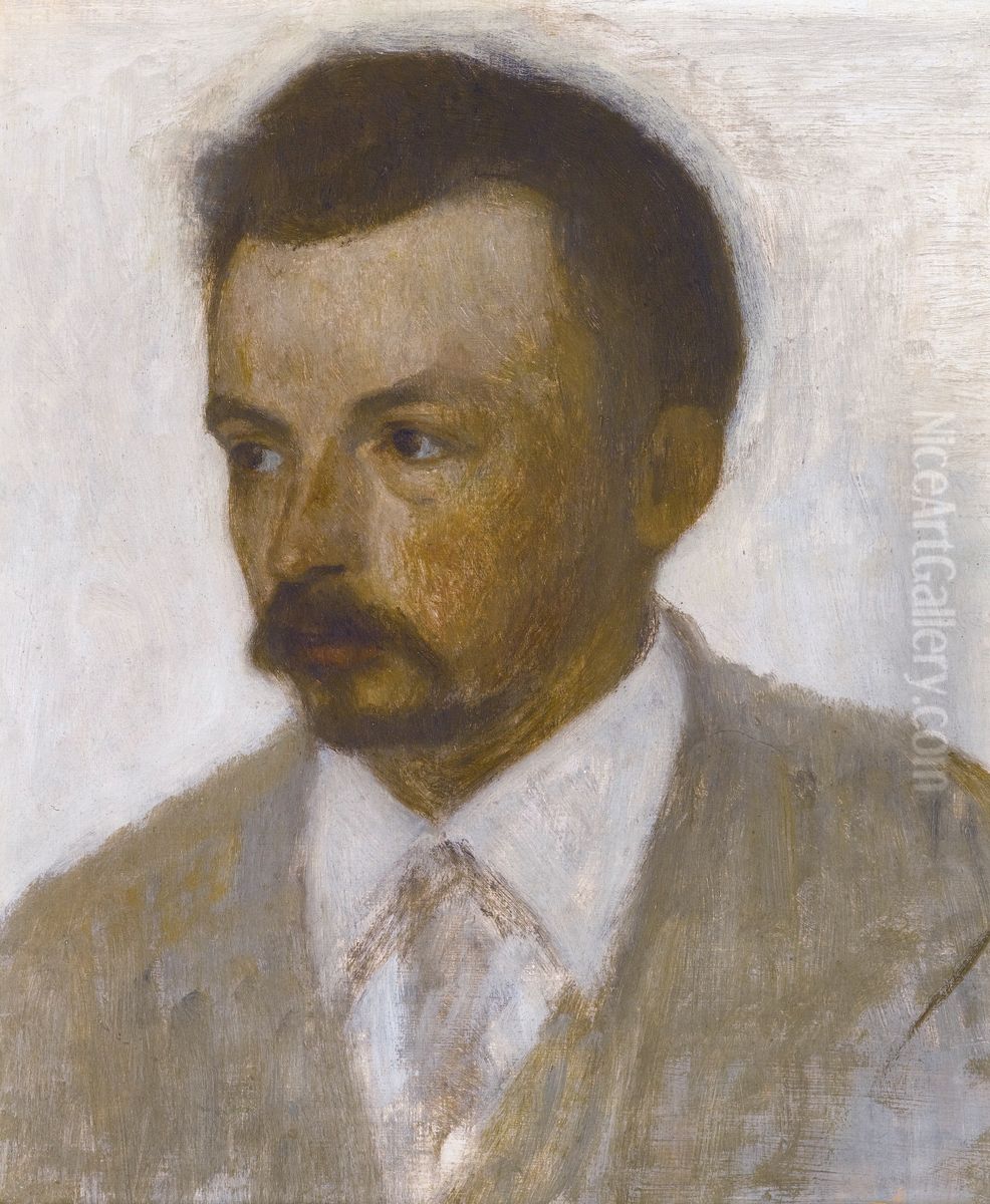 Vilhelm Hammershoi Oil Painting by Vilhelm Hammershoi
