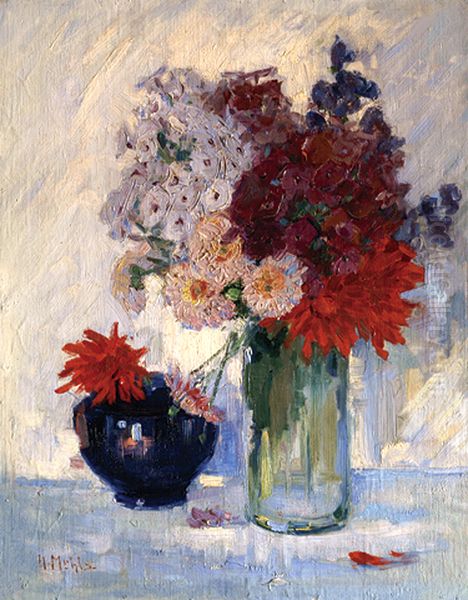Flower Still-life Oil Painting by Hanna Mehls
