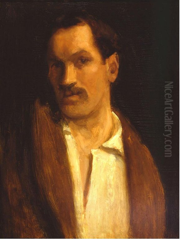 Self Portrait Oil Painting by Hamilton Easter Field