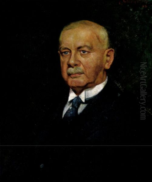 Thomas Cathinco Bang Oil Painting by Gudmund Stenersen
