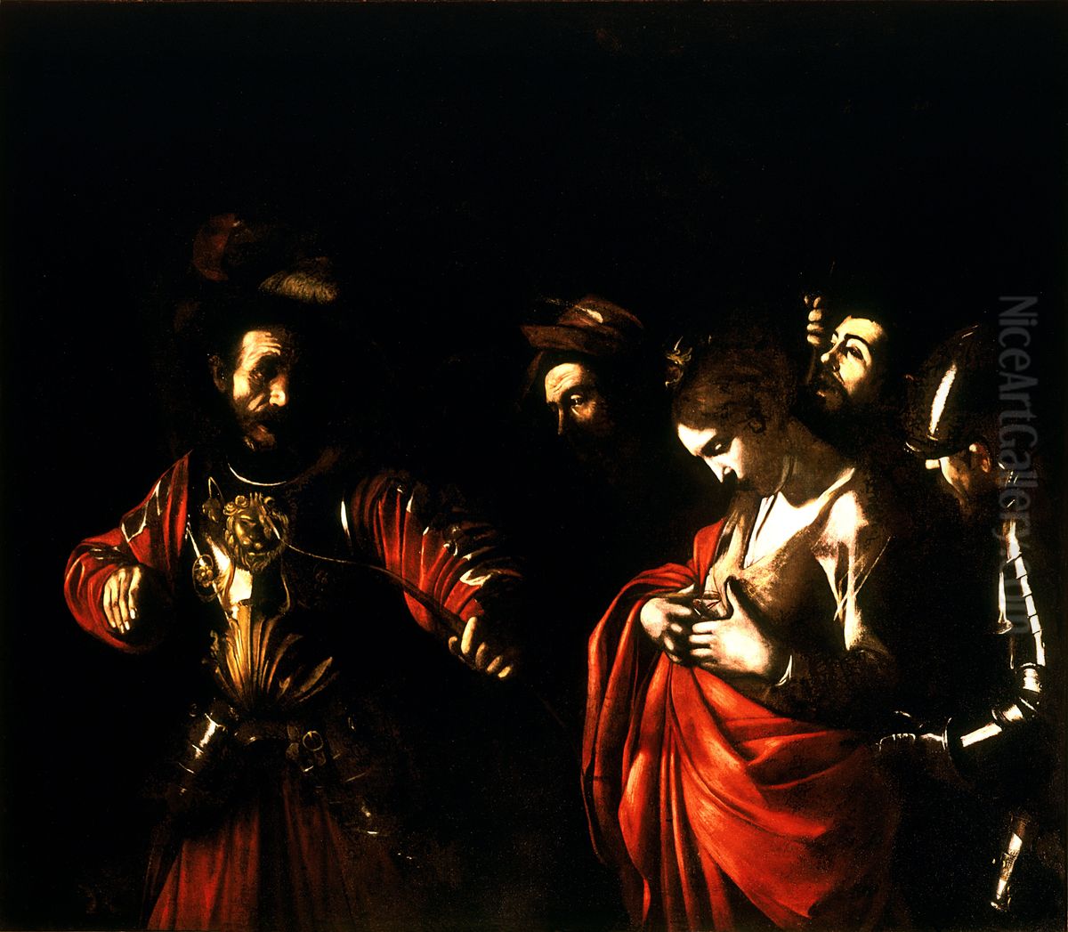 The Martyrdom of Saint Ursula Oil Painting by Caravaggio