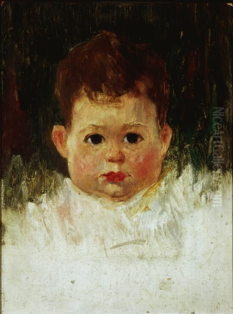 Portret Dine Annette Frankfort Oil Painting by Eduard Frankfort