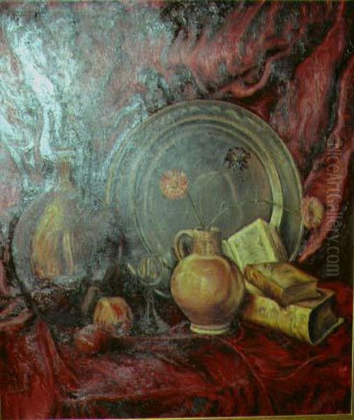 stilleven Oil Painting by Elie Smalhout