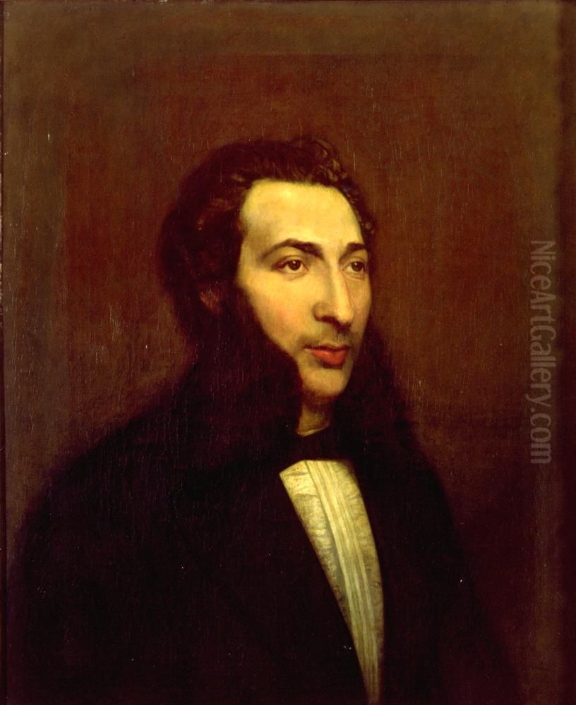 Emmanuel J. de Vries Oil Painting by Emanuel J. de Vries
