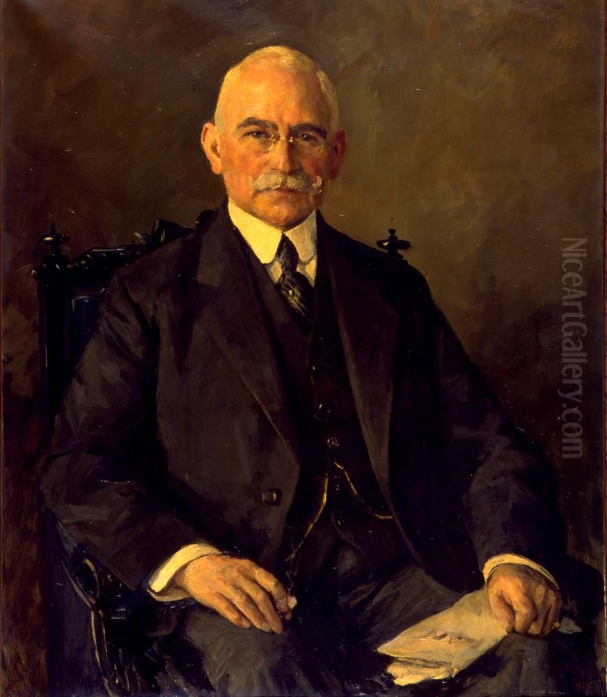 Gustaaf Jacob Levenbach Oil Painting by Baruch Laguna