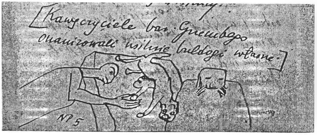 Kawjeczyciele bar. Gnembego onanizowali usilne buldogi wlasne Oil Painting by Stanislaw Ignacy Witkiewicz (Witkacy)