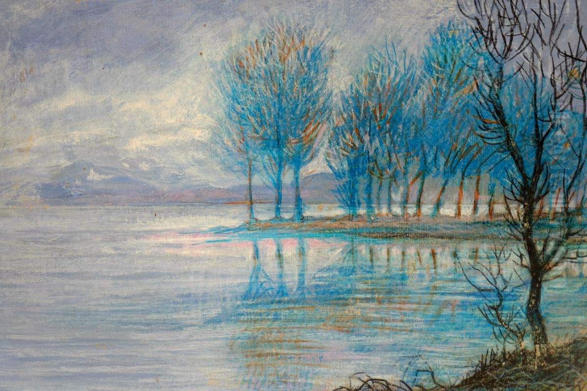 Pian di Spagna Oil Painting by Paolo Boncompagni