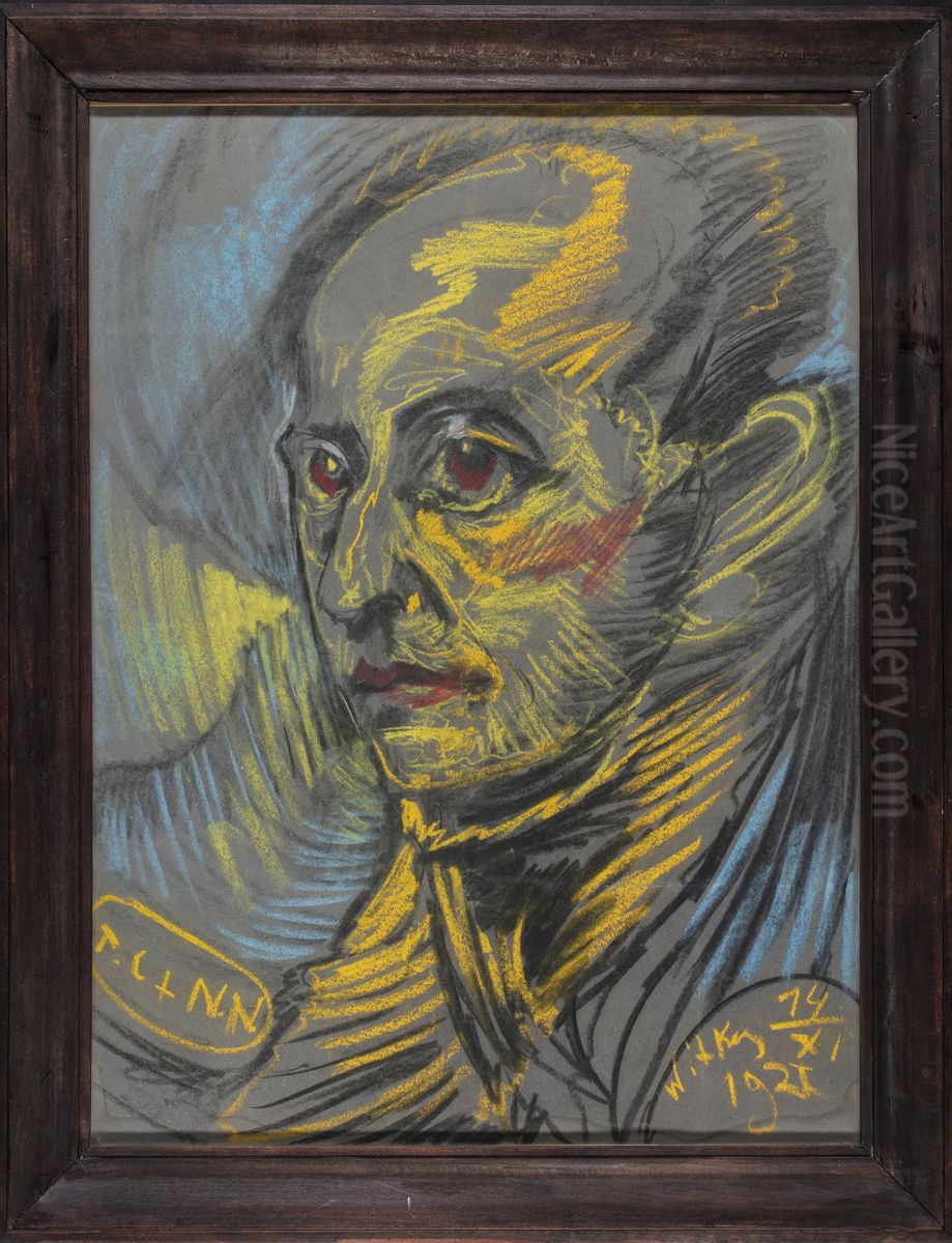 Portret Leona Reynela Oil Painting by Stanislaw Ignacy Witkiewicz (Witkacy)