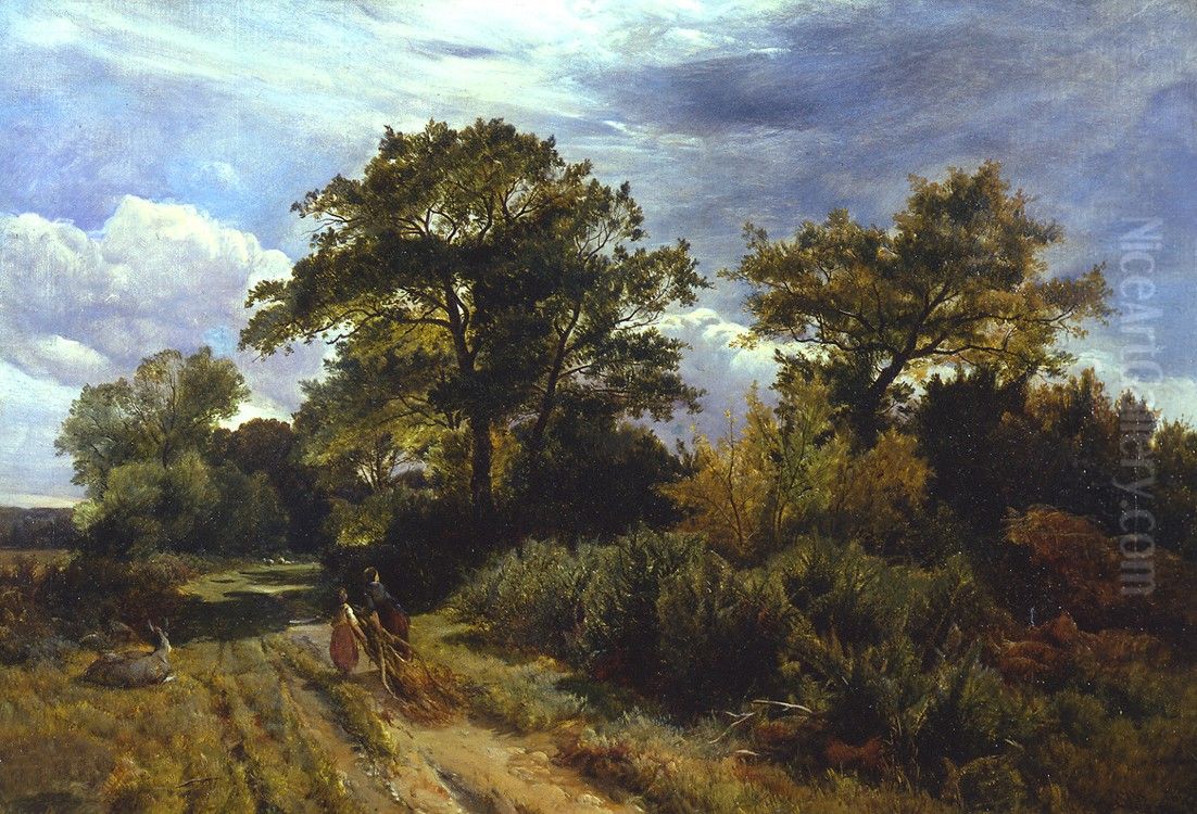 Homeward Bound Oil Painting by Sidney Richard Percy