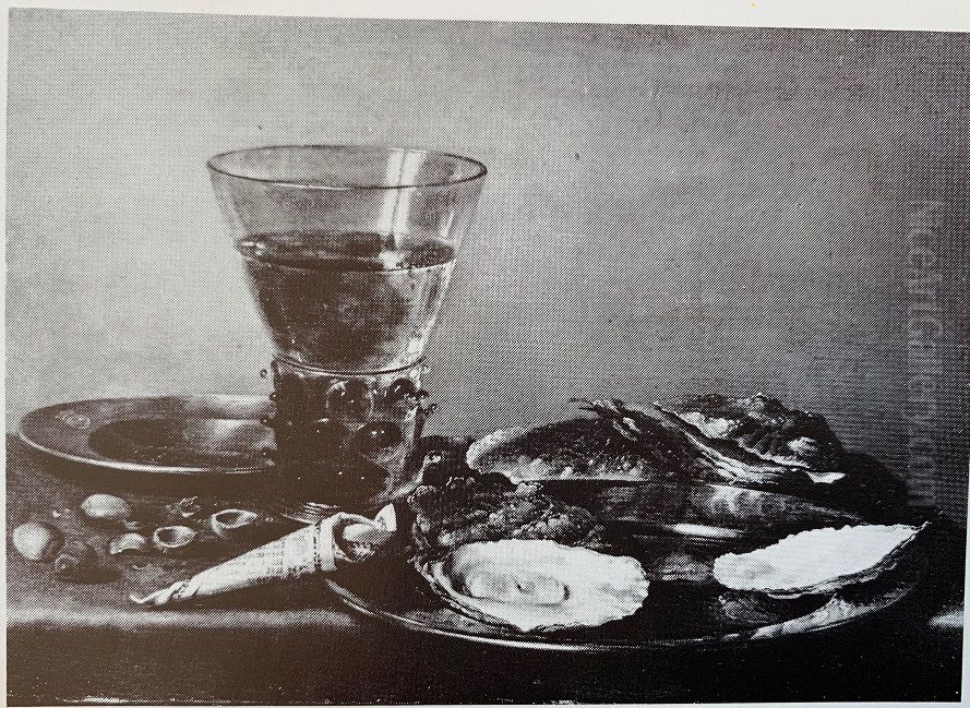 Still life with oyster meal Oil Painting by Willem Claesz. Heda