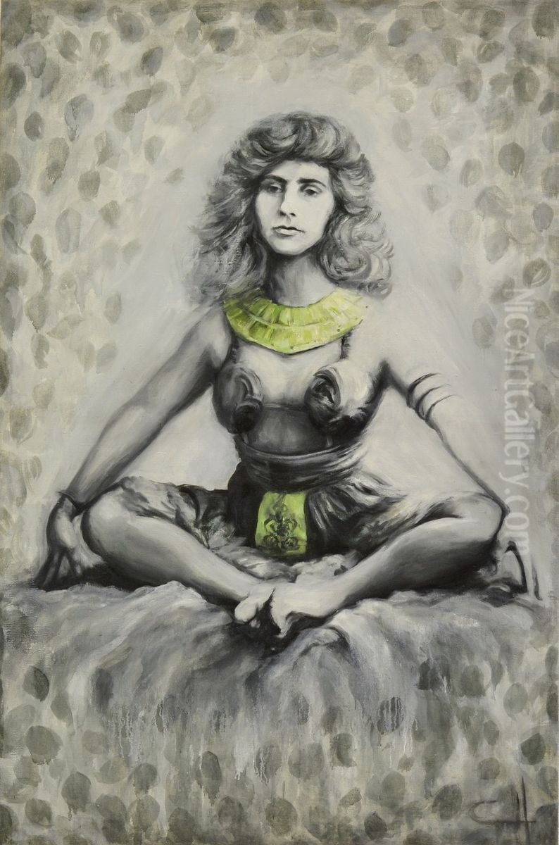 Amazonka Natali. Seria: Publicnye imena velikih zensin Oil Painting by unknown